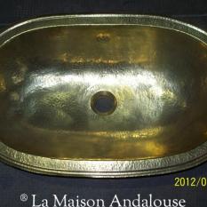 Vasque cuivre 51x32
