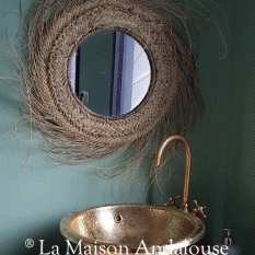 Vasque en situation