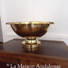 Vasque bol cuivre martelé
