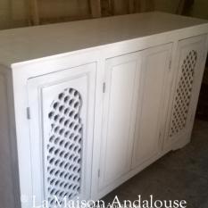 Meuble finition blanc
