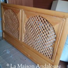 Tête de lit moucharabieh