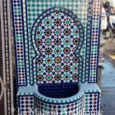 Fontaine zellige mural