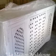 Meuble finition blanc
