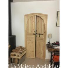 Porte mauresque arrondie en situation