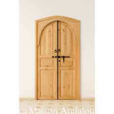 Porte mauresque cadre galbé