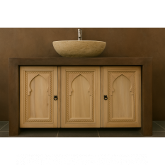 Ensemble portes bois plein sur mesure