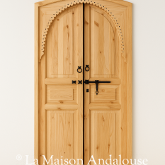 Porte mauresque cadre galbé