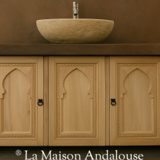 Ensemble portes bois plein sur mesure